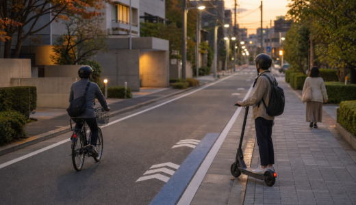 令和8年秋の全国交通安全運動、自転車と電動キックボードで確認したい5つのルール