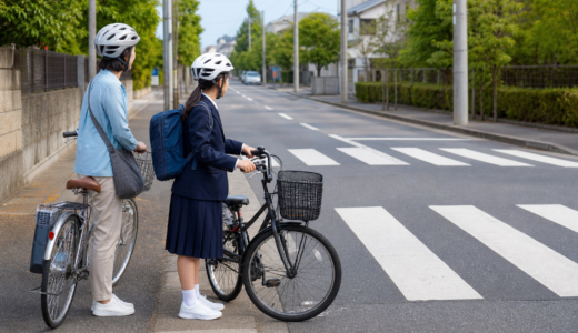 通学路の自転車安全点検　保護者と学校が確認したい危険箇所とルール
