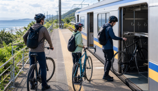 B.B.BASE秋運行へ、房総の自転車旅を列車で軽くする4日間