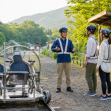 信楽高原鐵道「軌道自転車乗車体験2026」夏の早朝に線路をこぐ特別な自転車時間