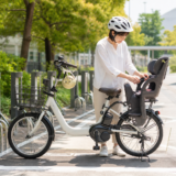 横浜市の子乗せ電動自転車レンタル社会実験　駅近の専用駐輪場付きで変わる親子の移動