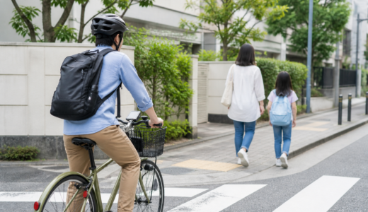 自転車ベルは歩行者に鳴らしていい？警音器のルールと使う場面