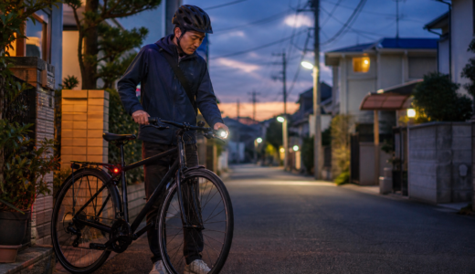 Hapysonの新ライトYRS229A・YRS223　夜道で「横から見える」を考える